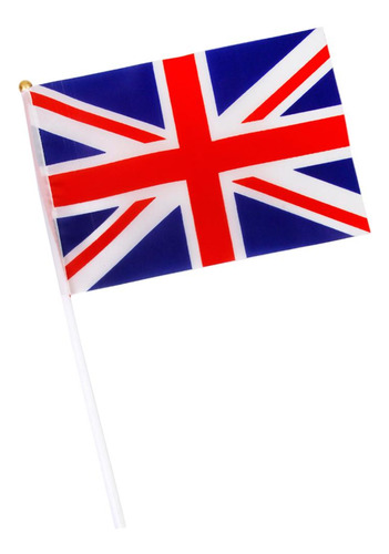 8 X 12 Piezas Bandera Británica Del Banderín Con Bandera