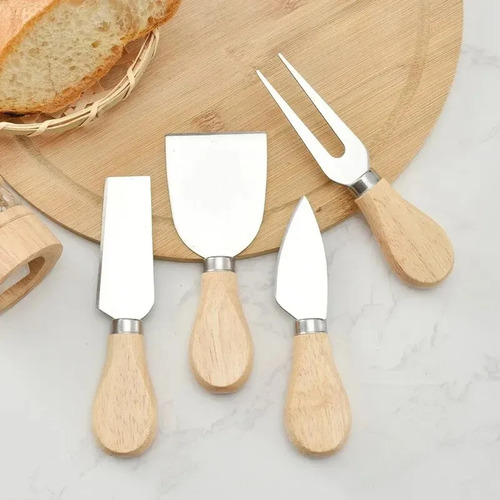 Juego De Seis Piezas De Cuchillos For Queso, Caja De Acero