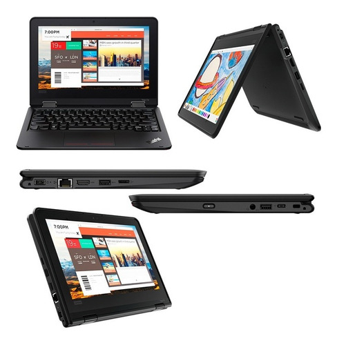 Notebook Lenovo Thinkpad Yoga/11.6/intel/128/4gb/touchscreen