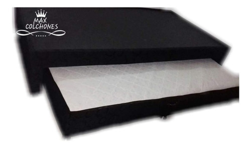 Cama Tarima 100*190 Colchon Inferior En Espuma Incorporado