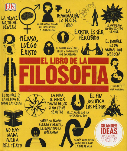 El Libro De La Filosofia - Editorial Dk Tapa Dura 24 X 20 Cm