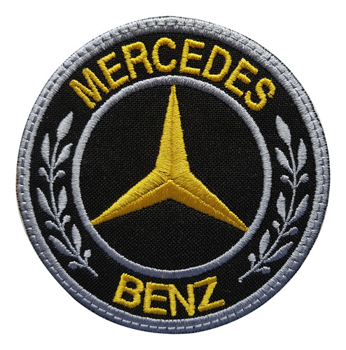 Mercedes Benz Parche Bordado Deportivo Autos, Aplique
