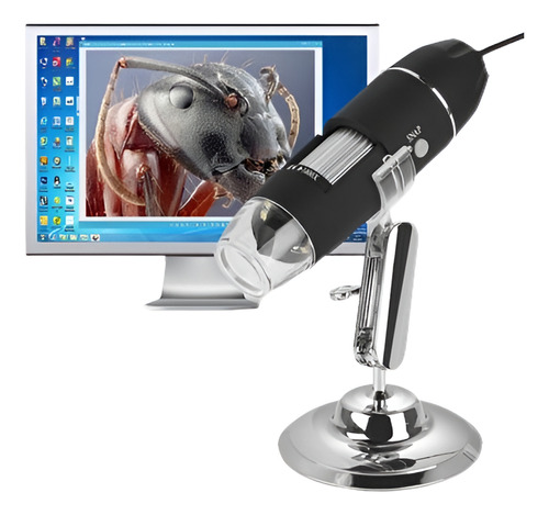 Usb Mini 1000 X 8 Led Digital Microscopio Endoscopio Lupa Cá