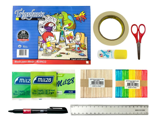 Kit Tecnología Escolar Primaria Arte