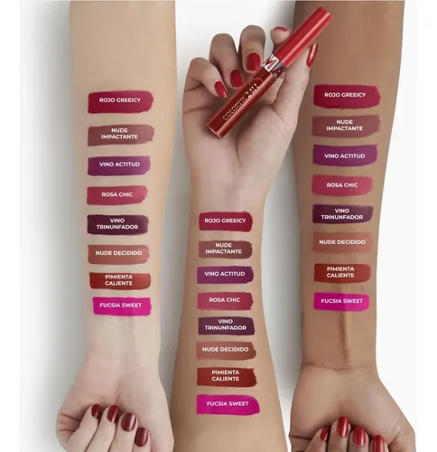 Esika Labial Liq.colorfix 24 Hrs. Tattoo Matte Nude Victoria