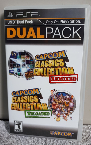 Capcom Classics Collection Remixed + Reloaded Psp (nuevo)