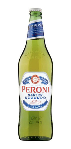 Cerveza Italiana Porrón Birra Peroni Nastro Azurro X 330cc