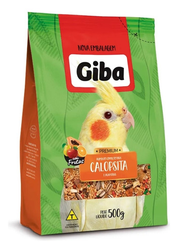 Alimento Para Calopsita Com Frutas Giba Mix 500g - Prefere