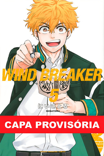 Wind Breaker 05, De Satoru Nii., Vol. 5. Editorial Panini, Capa Mole, Edição 5 Em Japonês, 2023
