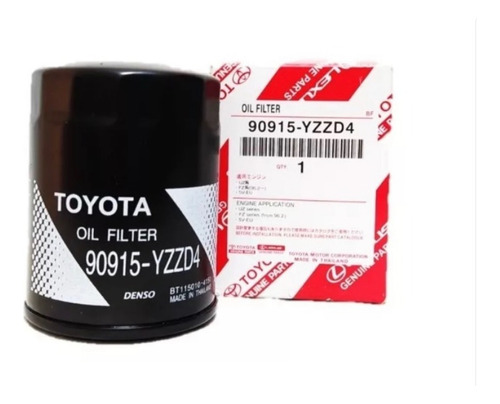 Filtro Aceite Fortuner 4runner Kavak 1gr Toyota Original