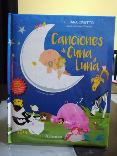 Libro Canciones De Cuna Y Luna Liliana Cinetto Con Cd