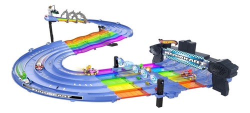 N-u-3-v-a Pista De Mario Kart Rainbow Road De Hot Wheels