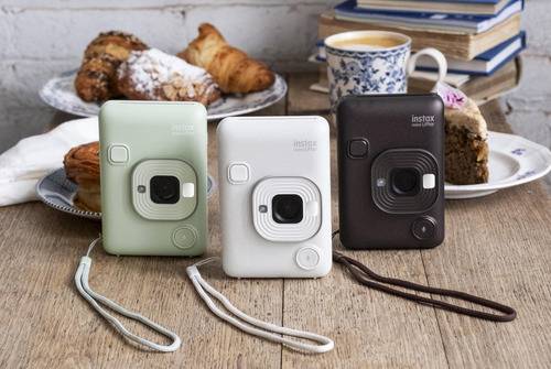 Cámara Fujifilm Instax Mini Liplay Hybrid Deep Bronze