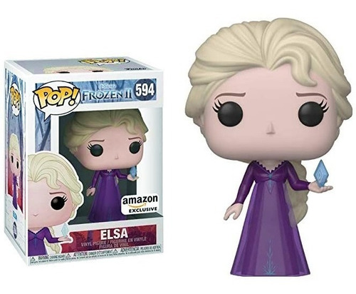 Funko Frozen 2 Elsa Diamante De Hielo Amazon Exlcusive #594 (Usado)
