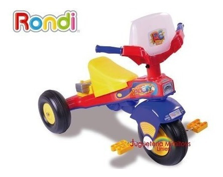 Triciclo Moto Police Con Espejos Rondi City Art 3065