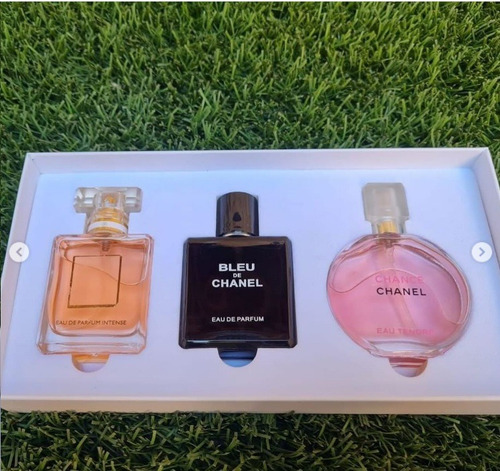 Set Chanel X 3 Perfumes Unisex Edicion Limitada
