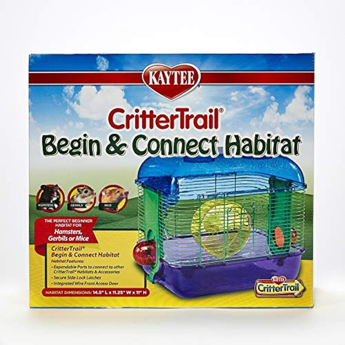 Kaytee Critter Trail Comienza Y Conecta Hábitat Para Hámster