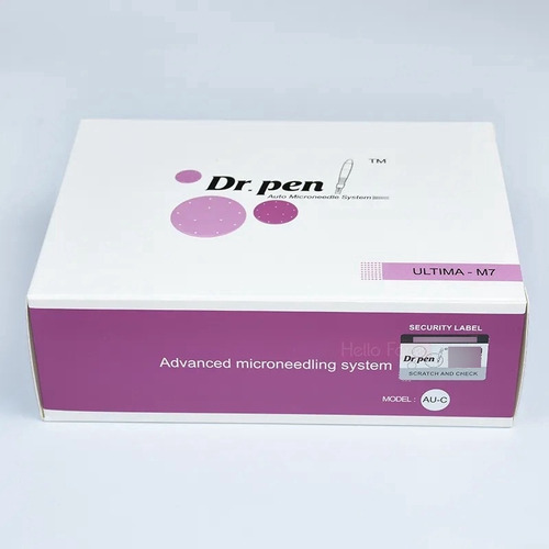 Combo Caneta Dr Pen M7 W Wireless Dermapen Agulha Sobe Desce