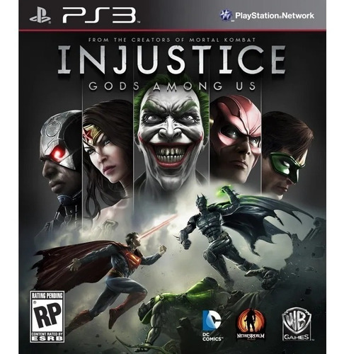 Jogo Injustice Ps3 Original Midia Fisica Usado Play