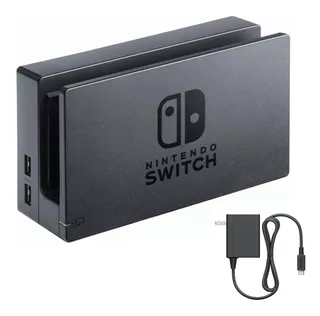 Dock Nintendo Switch Y Cargador Nuevo Original.
