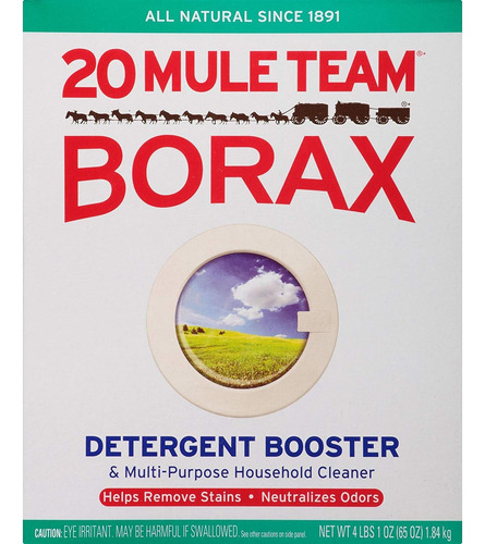 20 Mule - Detergente De Bórax De 65 Onzas  (paquete De 3)