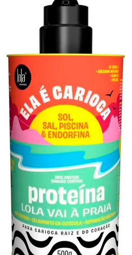 Lola Ela É Carioca Proteína Cabello Dañado Protector Térmico