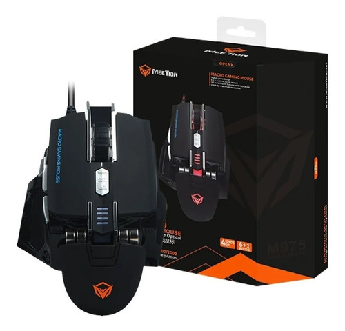 Mouse Gamer Gaming Meetion M975 Usb Pc Notebook Ps4 Febo