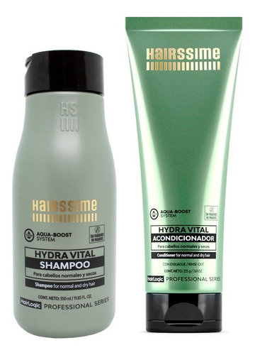 Hairssime Hydra Vital Shampoo + Acondicionador Chico Pelo 6c