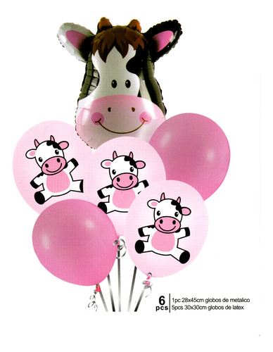 Set Globos Làtex + Metalizado Animales Selva Jungla Safari