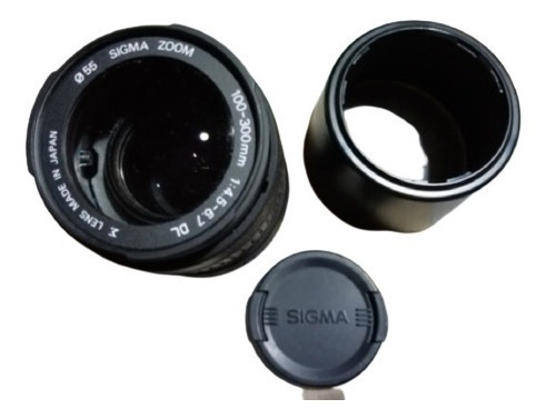Lente Sigma Zoom 100-300 Mm 1:4.5-6.7 Dl Para Minolta