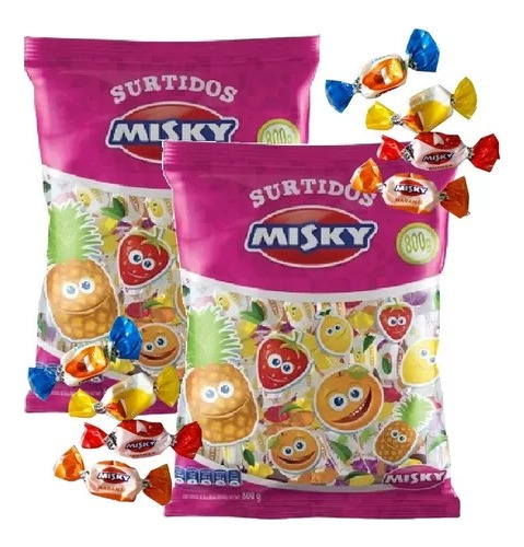 Misky Surtido - Caramelo Masticable 800gr - Dulsisa