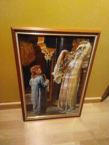 Imagen 2 de 9 de Cuadro Luz Del Harem Original De Frederic Leighton