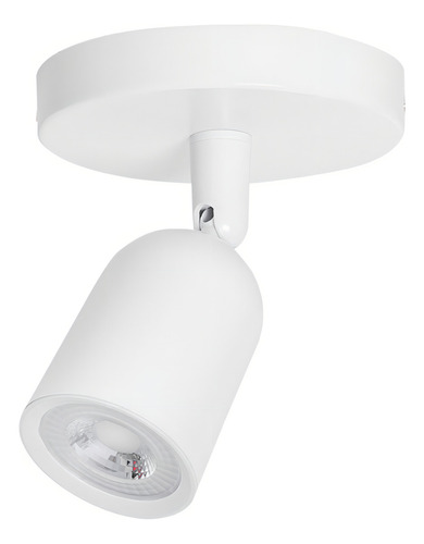 Spot Led Com Canopla 7w 3000k Branco 127/220V Teto Parede 127/220v