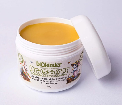 Pomada Cicatrizante Biokinder Bebê 55g 55ml Hipoalergênica