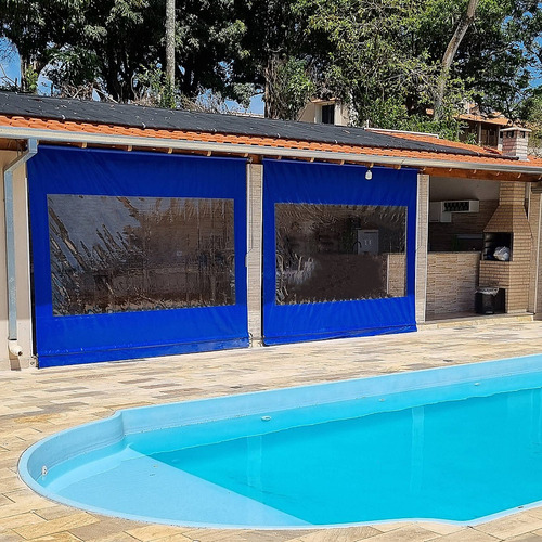 Toldo Cortina Completo 1,50 X 2,30 Acompanha Tubos