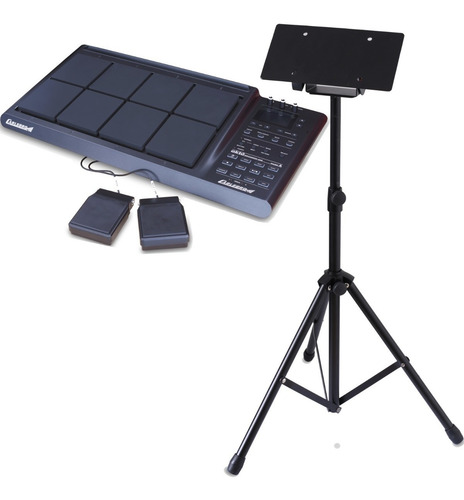 Imagem 2 de 10 de Percussão Eletrônica Odery Carlsbro Okto A Usb Midi +estante