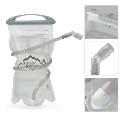 . Bolsa De Hidión A Prueba De Fugas De 1,5 L For Ciclismo,