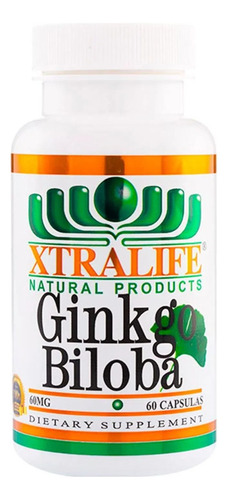 Ginkgo Biloba 60mg Circulación & Sistema Nervioso 60capsulas