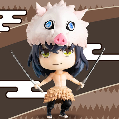 Imagen 3 de 8 de Set 5 Figuras Kimetsu No Yaiba - Demon Slayer 9cm