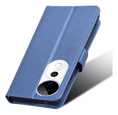 Funda For Vivo V40 5g Tarjetero Soporte Magnético Billetera