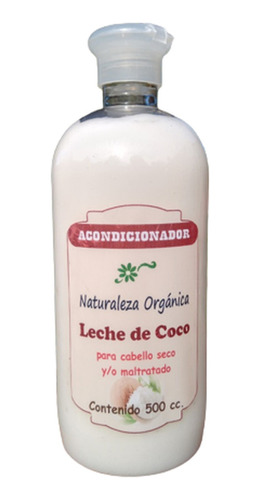 Acondicionador Artesanal De Leche De Coco X 500 Cc