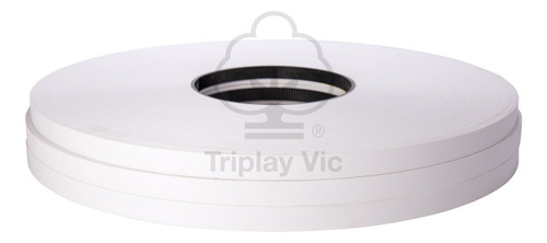Cubrecanto Chapacinta Pvc Blanco Frosty 22mmx0.45mm. (300m)