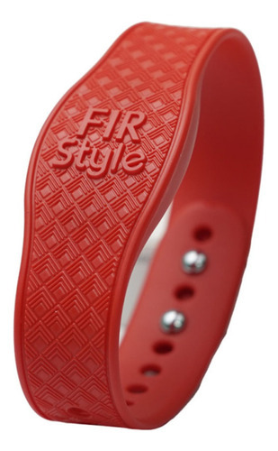 Pulseira Bracelete New Style Equilibrio Nipponflex Vermelho