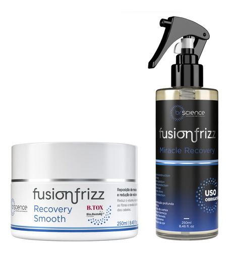 Fusion Frizz Miracle Recovery + Recovery Smooth 250 Ml