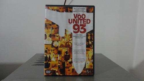 Vôo United 93 # Dvd Original Novinho # Frete R$ 12,00