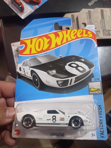 Hot Wheels 2024 Ford Gt40 Blanco Caja A 