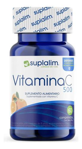 Vitamina C 500 Mg. 60 Comprimidos