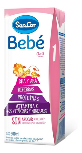Leche Sancor Bebe 1 0 A 6m Nut Comp 0ml X 90 Unidades Envio Gratis Leche Sancor Bebe 1 0 A 6m Nut Comp 0ml X 90 Unidades Envio Gratis