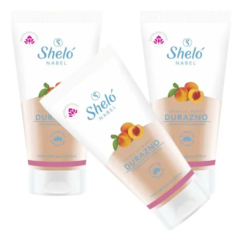 comprar Crema De Manos Durazno Shelo Nabel® 60ml. 3 Piezas