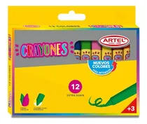 Comprar Crayones 12 Colores Artel